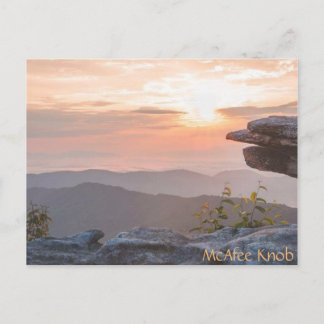 McAfee Knob postcard Briefkaart