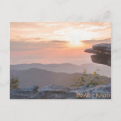 McAfee Knob postcard Briefkaart (Voorkant)
