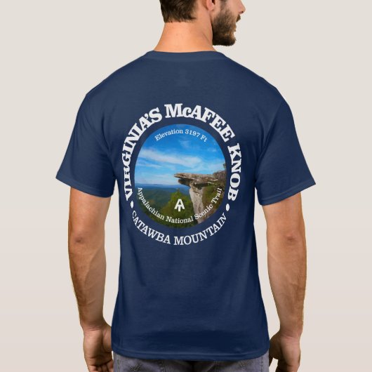 McAfee Knob T-shirt (Achterkant)