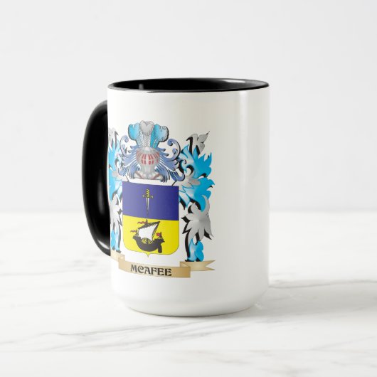 McAfee wapenstilstand - familiekust Mok (Voorkant links)