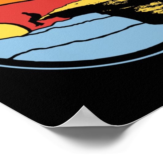 Mcafee's Knob Trail Hiking Giant Star Roanoke Grap Poster (Hoek)