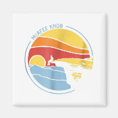 McAfee's Knob Trail Hiking Shirt van Giant Star Magneet (Voorkant)