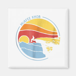 McAfee's Knob Trail Hiking Shirt van Giant Star Magneet