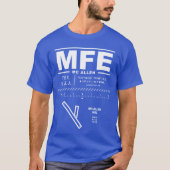 McAllen International Airport MFE T-shirt (Voorkant)