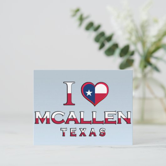 McAllen, Texas Briefkaart (Staand voorkant)