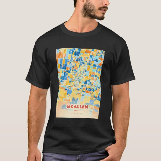 Mcallen Texas T-shirt (Voorkant)