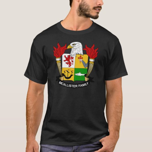 McAllister Family Crest T-shirt (Voorkant)