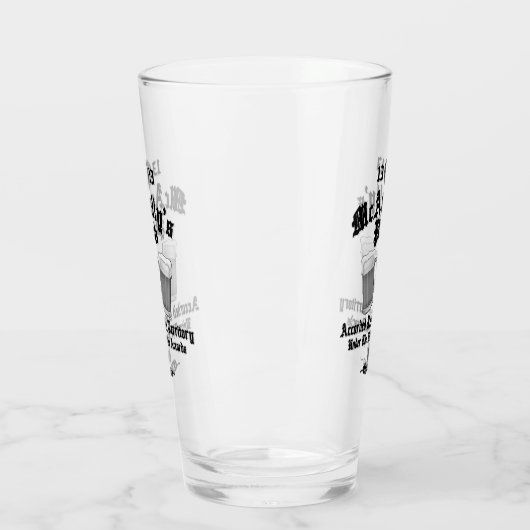 McAnally's Pub Black Logo Glas (Links)