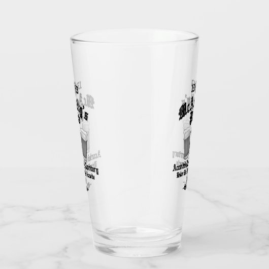 McAnally's Pub Black Logo Glas (Rechts)