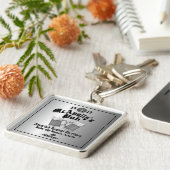 McAnally's Pub Black Logo Sleutelhanger (Zijkant)