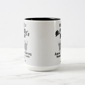 McAnally's Pub Black Logo Tweekleurige Koffiemok (Center)