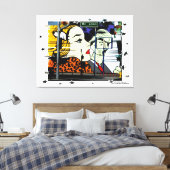 McAnus Street Canvas Afdruk (Insitu (Slaapkamer))