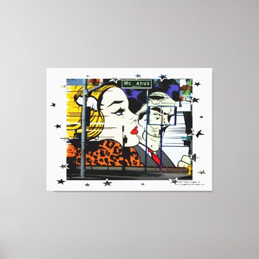 McAnus Street Canvas Afdruk (Voorkant)