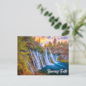 McArthur-Burney Falls Memorial State Park Briefkaart (Staand voorkant)
