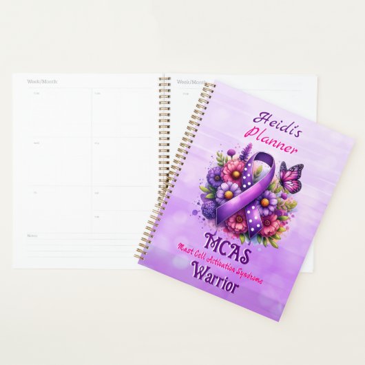 MCAS Mast Cell Activation Syndrome Awareness Planner (Display)