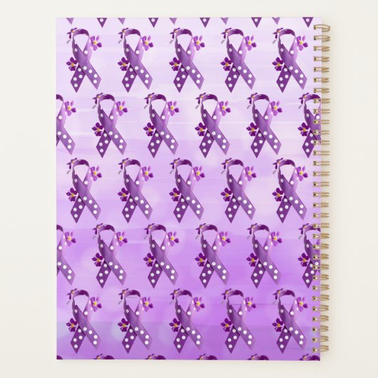 MCAS Mast Cell Activation Syndrome Awareness Planner (Achterkant)