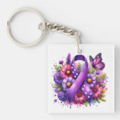 MCAS Warrior Mast Cell Awareness Sleutelhanger (Voorkant)