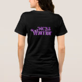 MCAS Warrior Mast Cell Awareness Tri-Blend Shirt (Achterkant)