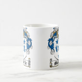 McAuliffe Family Crest Koffiemok (Center)