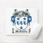 McAuliffe Family Crest Muismat (Met muis)
