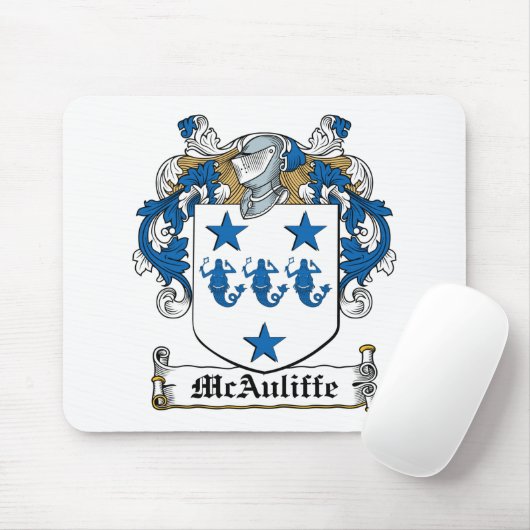 McAuliffe Family Crest Muismat (Met muis)