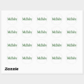 Mcbaby Ronde Sticker (Vel)