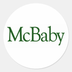 Mcbaby Ronde Sticker