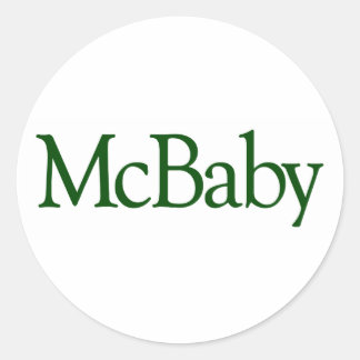 Mcbaby Ronde Sticker