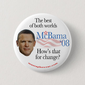 McBama'08 Ronde Button 5,7 Cm
