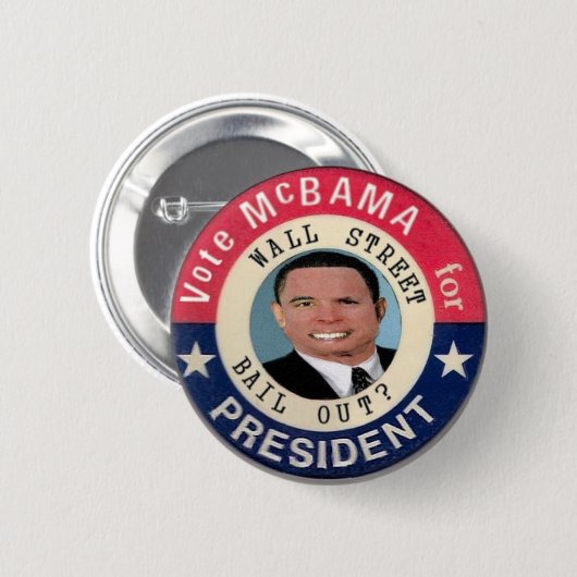 McBama Button (Voorkant /achterkant)