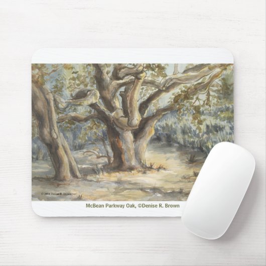 McBean Parkway Oak Mousepad Muismat (Met muis)