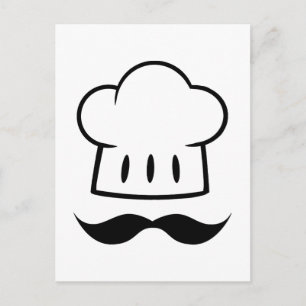 MCBHM CARTOON GRAPHIC LOGO MASTER CHEF PET BAKER B BRIEFKAART