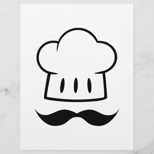 MCBHM CARTOON GRAPHIC LOGO MASTER CHEF PET BAKER B FLYER (Voorkant)