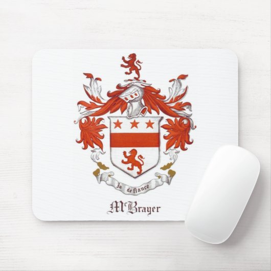 McBrayer Coat of Arms Mousepad Muismat (Met muis)
