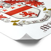 McBrayer Coat of Arms Poster (Hoek)