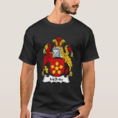 McBride Coat of Arms McBride Family Crest Classic T-shirt (Voorkant)