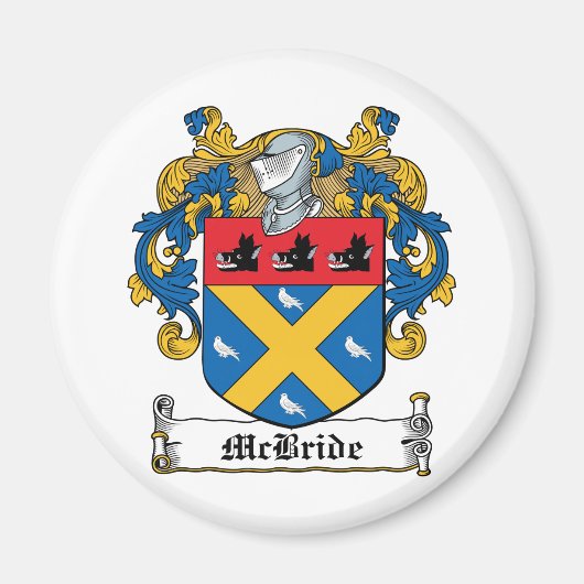McBride Family Crest Magneet (Voorkant)