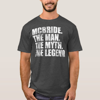 McBrideMcbride Achternaam McBride T-shirt