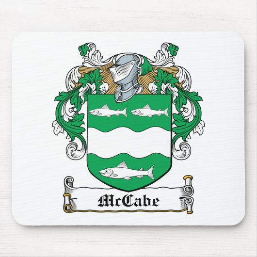 McCabe Family Crest Muismat (Voorkant)