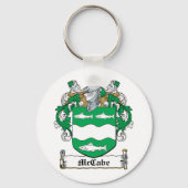 McCabe Family Crest Sleutelhanger (Voorkant)