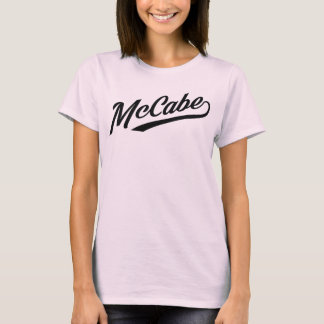 McCabe-script - ZWARTE INK T-shirt