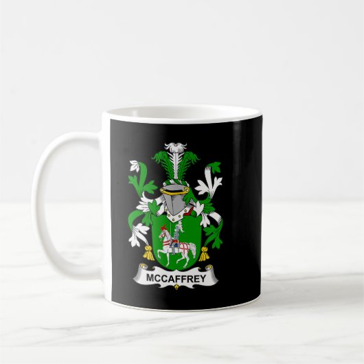 McCaffrey Coat of Arms Family Crest Koffiemok (Links)