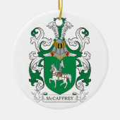 McCaffrey Coat of Arms Keramisch Ornament (Voorkant)
