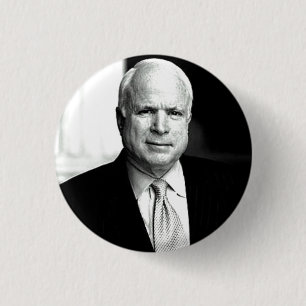 McCain B&W-Button Ronde Button 3,2 Cm