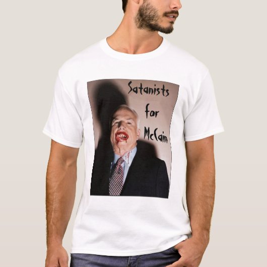 McCain bloed T-shirt (Voorkant)