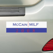 McCain / bumpersticker (Op auto)