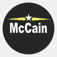 McCain campagne sticker