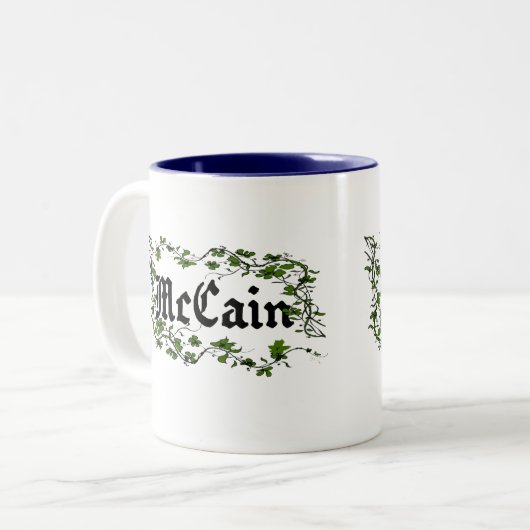 McCain Crawling Ivy Celtic Irish Mok (Voorkant links)