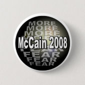MCCAIN FEAR RONDE BUTTON 5,7 CM (Voorkant)