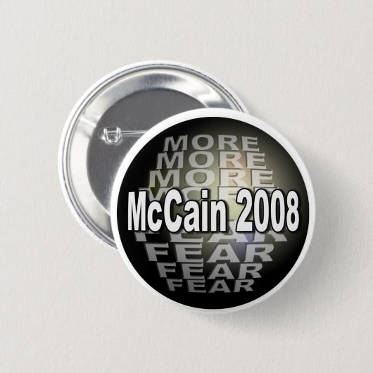 MCCAIN FEAR RONDE BUTTON 5,7 CM (Voorkant /achterkant)